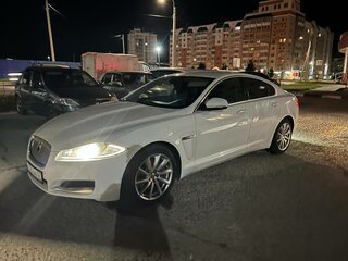 2014 Jaguar XF I Рестайлинг, белый, 1200000 рублей, вид 3