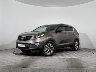 2015 Kia Sportage III Рестайлинг, коричневый, 1175900 рублей, вид 1