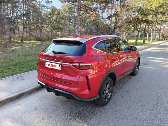 2022 Haval F7 I Рестайлинг, красный, 1699000 рублей - вид 8
