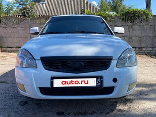 2014 Lada (ВАЗ) Priora I Рестайлинг, белый, 430000 рублей, вид 1
