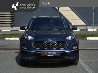 2020 Kia Sportage IV Рестайлинг, синий, 1948000 рублей, вид 3