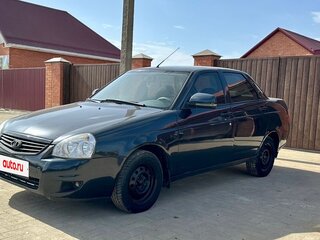 2007 Lada (ВАЗ) Priora I, чёрный, 420000 рублей, вид 1
