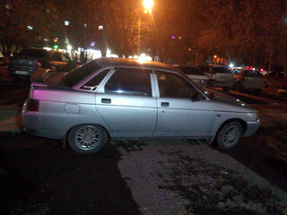 2003 Lada (ВАЗ) 2110, серебристый, 80000 рублей, вид 2