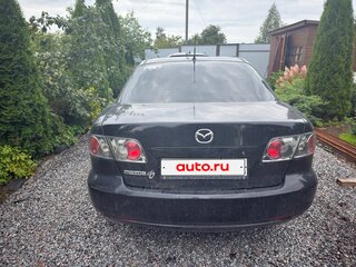 2006 Mazda 6 I (GG) Рестайлинг, чёрный, 480000 рублей, вид 5
