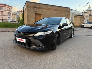 2018 Toyota Camry VIII (XV70), чёрный, 2700000 рублей, вид 1