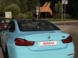 2019 BMW M4 Competition Package F82/F83 Рестайлинг, голубой, 6300000 рублей, вид 4