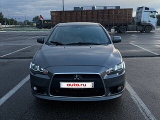2011 Mitsubishi Lancer X Рестайлинг, серый, 840000 рублей, вид 4