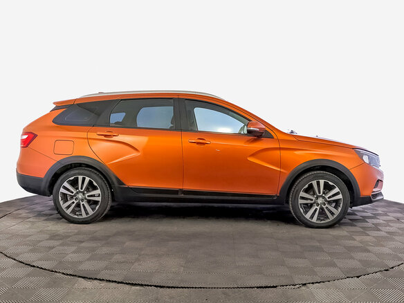 2021 Lada (ВАЗ) Vesta SW Cross I, оранжевый - вид 3