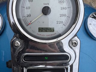 2010 Harley-Davidson Dyna Super Glide, синий, 870000 рублей, вид 5