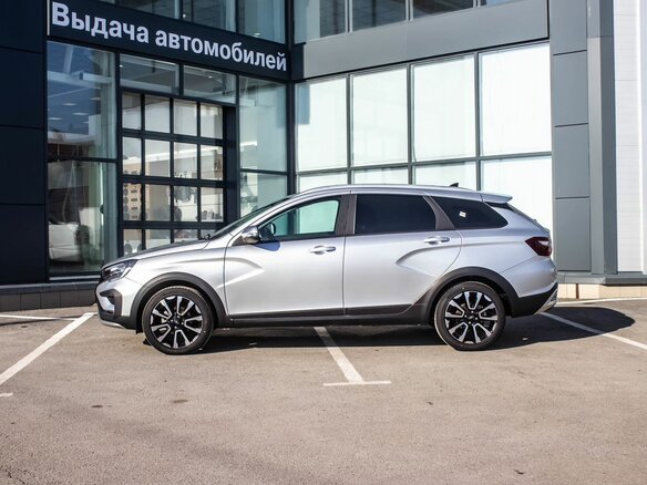 2026 Lada (ВАЗ) Vesta SW Cross I Рестайлинг (NG), серебристый, 2043000 рублей - вид 6