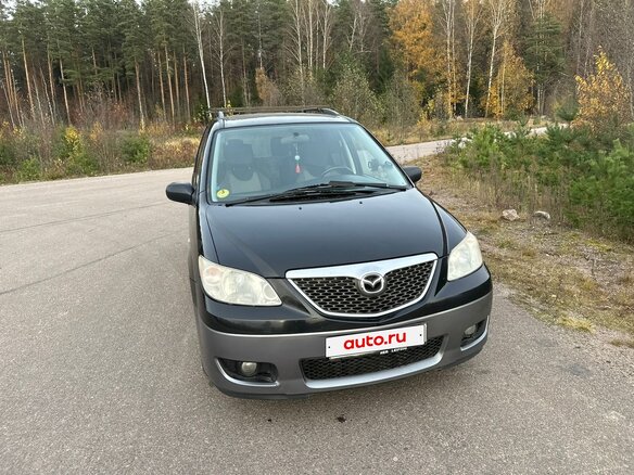2004 Mazda MPV II (LW) Рестайлинг, чёрный, 120000 рублей - вид 3