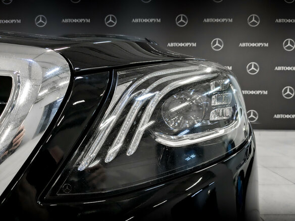 2019 Mercedes-Benz S-Класс 400 d VI (W222, C217) Рестайлинг, чёрный - вид 17