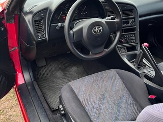 1996 Toyota Celica VI (T200) Рестайлинг, красный, 950000 рублей, вид 5