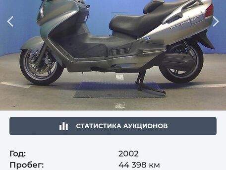 2002 Suzuki Burgman (SkyWave) 650, серебристый, 350000 рублей, вид 3
