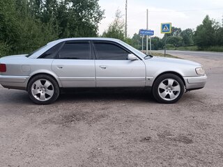 1992 Audi 100 IV (C4), серебристый, 440000 рублей, вид 4