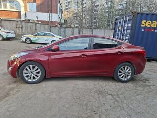 2013 Hyundai Elantra V (MD) Рестайлинг, пурпурный, 925000 рублей, вид 2