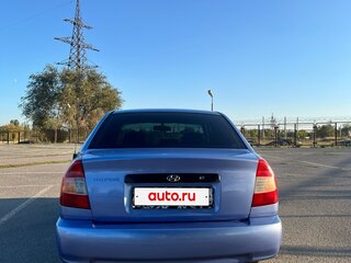2006 Hyundai Accent ТагАЗ II, фиолетовый, 395000 рублей, вид 4