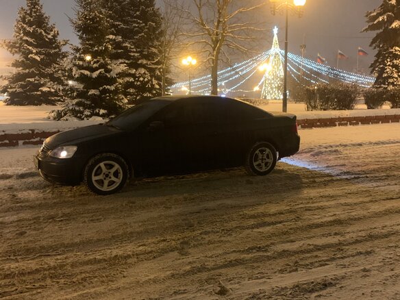 2003 Honda Civic VII Рестайлинг, чёрный, 400000 рублей - вид 14
