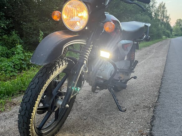 2021 Bajaj Boxer BM 150X, чёрный, 80000 рублей - вид 20