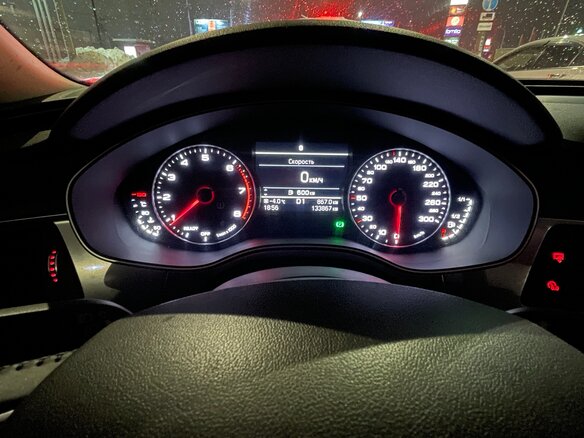 2015 Audi A6 IV (C7) Рестайлинг, чёрный, 2500000 рублей - вид 6