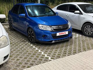 2017 Lada (ВАЗ) Granta Sport I, синий, 1050000 рублей, вид 3