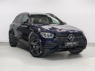 2020 Mercedes-Benz GLC 300 I (X253) Рестайлинг, синий, 4500000 рублей, вид 3