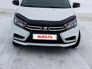 2017 Lada (ВАЗ) Vesta I, белый, 820000 рублей, вид 1