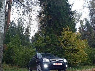 2010 Lada (ВАЗ) Priora I, чёрный, 360000 рублей, вид 4
