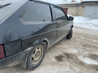 1997 Lada (ВАЗ) 2108, чёрный, 130000 рублей, вид 5