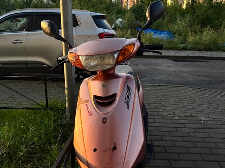 2015 Yamaha Jog, розовый, 65000 рублей, вид 1