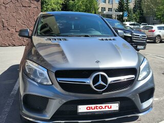 2017 Mercedes-Benz GLE Coupe 400 I (C292), серый, 4200000 рублей, вид 3