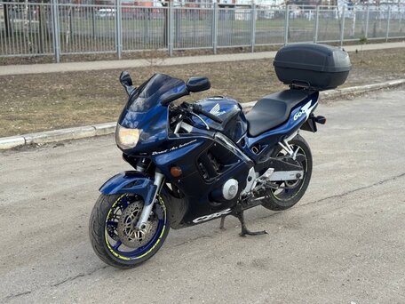 1997 Honda CBR 600F, синий, 350000 рублей, вид 1