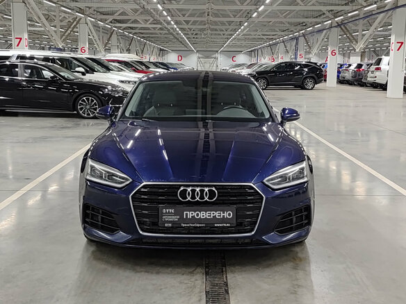 2019 Audi A5 II (F5), синий - вид 1