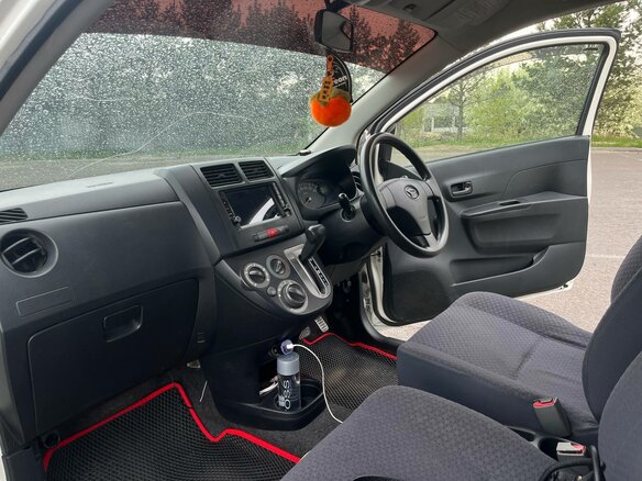 2014 Daihatsu Mira VII, белый, 450000 рублей - вид 9