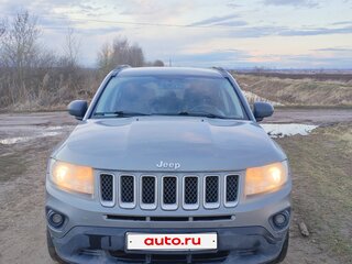 2012 Jeep Compass I Рестайлинг, серый, 1050000 рублей, вид 4