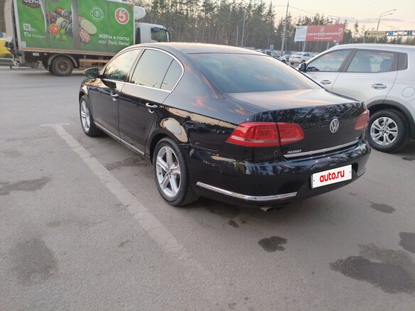 2013 Volkswagen Passat B7, чёрный, 2000000 рублей - вид 7