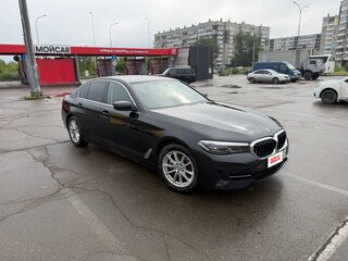 2020 BMW 5 серии 520d xDrive VII (G30/G31/G38) Рестайлинг, чёрный, 4100000 рублей, вид 2