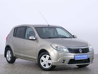 2010 Renault Sandero I, бежевый, 569000 рублей, вид 1