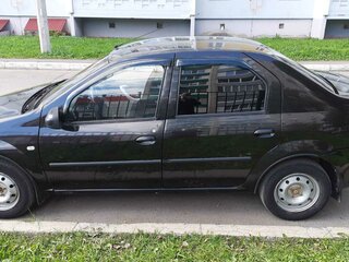 2013 Renault Logan I Рестайлинг, чёрный, 220000 рублей, вид 4