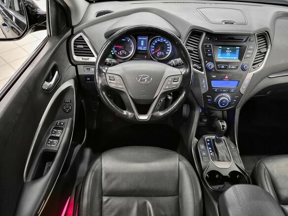 2014 Hyundai Santa Fe III, чёрный - вид 11