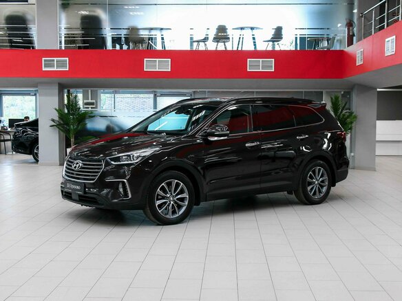 2017 Hyundai Santa Fe Grand III Рестайлинг, коричневый, 2250000 рублей