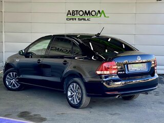 2019 Volkswagen Polo V Рестайлинг, чёрный, 1479000 рублей, вид 4