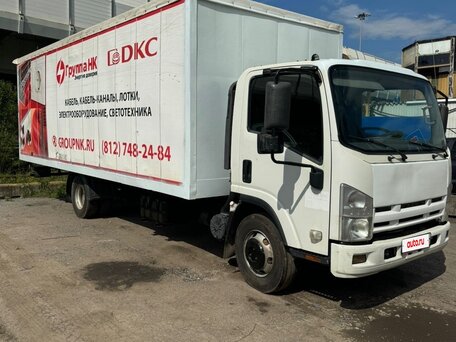 2013 Isuzu Elf (N-series), белый, 1300000 рублей, вид 1