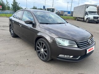 2013 Volkswagen Passat B7, коричневый, 890000 рублей, вид 3