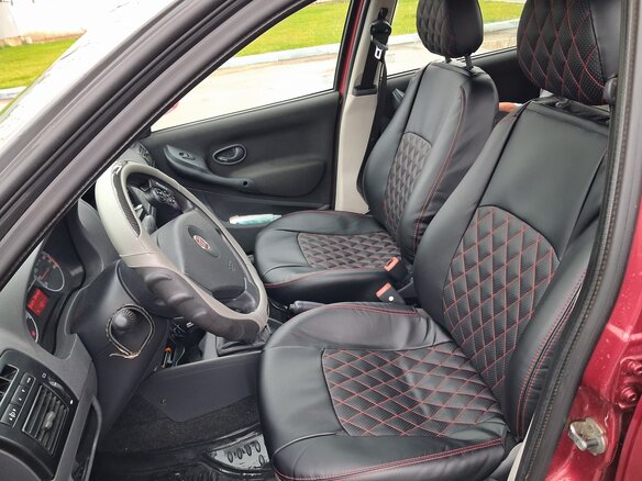 2008 Fiat Albea I Рестайлинг, красный, 570000 рублей - вид 31