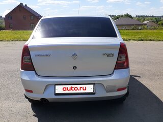 2012 Renault Logan I Рестайлинг, серебристый, 458000 рублей, вид 5