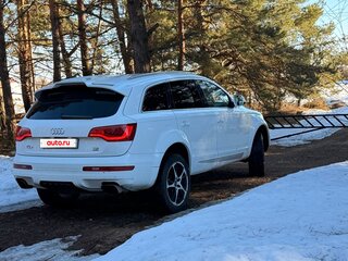 2013 Audi Q7 I (4L) Рестайлинг, белый, 1760000 рублей, вид 2