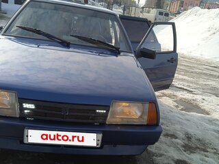 1999 Lada (ВАЗ) 21099, синий, 90000 рублей, вид 1