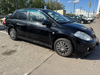 2008 Nissan Tiida I, чёрный, 430000 рублей, вид 4