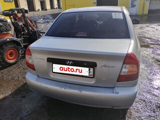 2005 Hyundai Accent ТагАЗ II, серебристый, 280000 рублей, вид 2